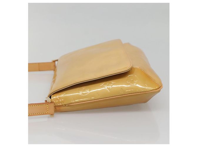 LOUIS VUITTON Borsa Thompson Street Monogram Vernis Beige M91301 LV Auth ep10819 - vista 3