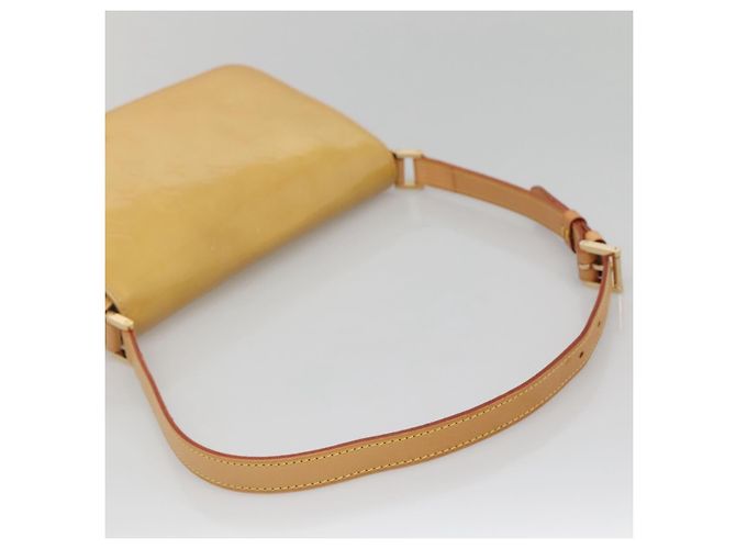 LOUIS VUITTON Borsa Thompson Street Monogram Vernis Beige M91301 LV Auth ep10819 - vista 7