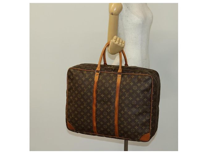 LOUIS VUITTON Borsa Boston Monogram Sirius 50 M41406 LV Auth ep10547 Monogramma - vista 23