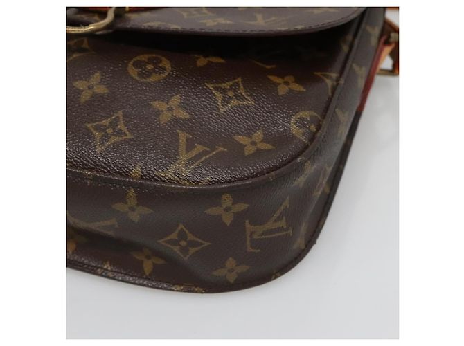 LOUIS VUITTON Monogram Saint Cloud GM Shoulder Bag M51242 LV Auth BA5140 - view 14