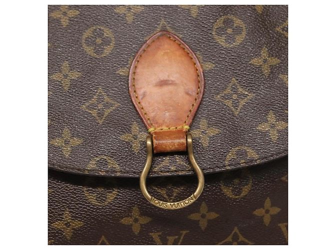 LOUIS VUITTON Monogram Saint Cloud GM Shoulder Bag M51242 LV Auth BA5140 - view 18