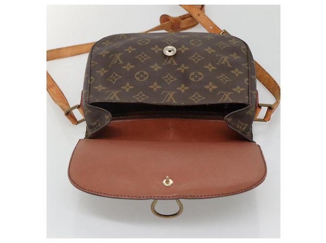 LOUIS VUITTON Monogram Saint Cloud GM Shoulder Bag M51242 LV Auth BA5140 - view 19