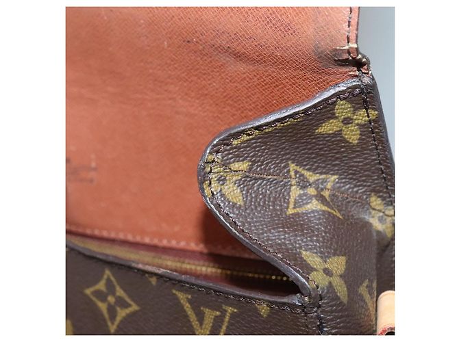 LOUIS VUITTON Monogram Saint Cloud GM Shoulder Bag M51242 LV Auth BA5140 - view 20