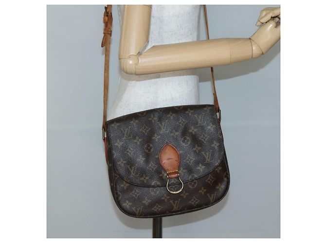 LOUIS VUITTON Monogram Saint Cloud GM Shoulder Bag M51242 LV Auth BA5140 - view 26
