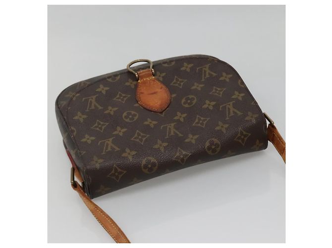 LOUIS VUITTON Monogram Saint Cloud GM Shoulder Bag M51242 LV Auth BA5140 - view 6