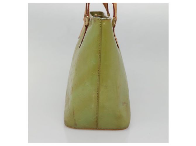 LOUIS VUITTON Borsa a Mano Monogram Vernis Houston Blu Baby M91005 LV Auth 135303 Blu chiaro - vista 4