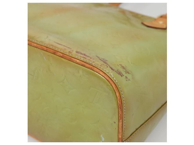 LOUIS VUITTON Borsa a Mano Monogram Vernis Houston Blu Baby M91005 LV Auth 135303 Blu chiaro - vista 8