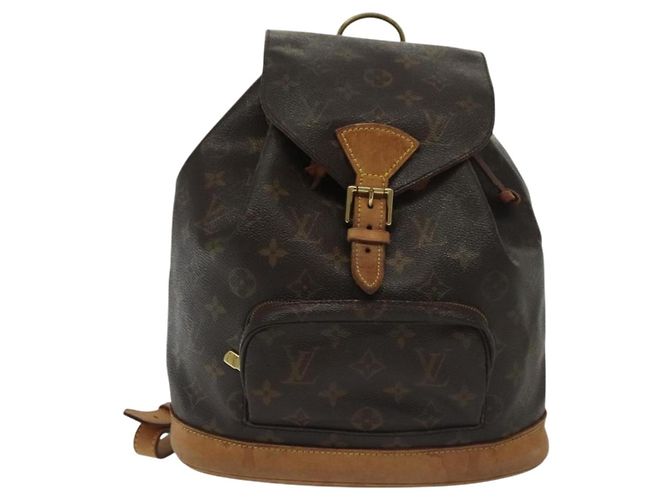 LOUIS VUITTON Sac à dos Monogram Montsouris MM M51136 LV Auth ep10374 Monogramme - vue 13