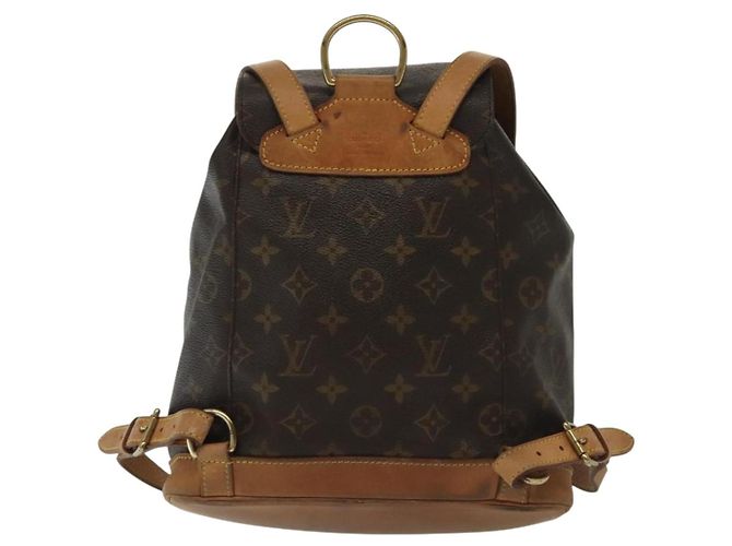 LOUIS VUITTON Sac à dos Monogram Montsouris MM M51136 LV Auth ep10374 Monogramme - vue 2