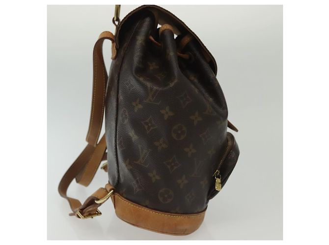 LOUIS VUITTON Sac à dos Monogram Montsouris MM M51136 LV Auth ep10374 Monogramme - vue 4
