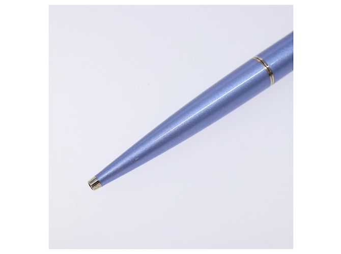 LOUIS VUITTON Jetligne Stift Metall Blau LV Auth bs29150 - Ansicht 3