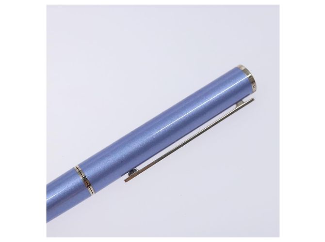 LOUIS VUITTON Jetligne Stift Metall Blau LV Auth bs29150 - Ansicht 4