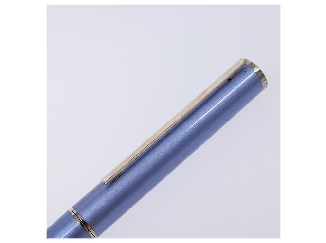 LOUIS VUITTON Jetligne Stift Metall Blau LV Auth bs29150 - Ansicht 5