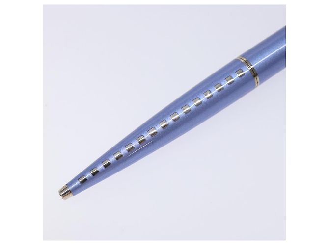 LOUIS VUITTON Jetligne Stift Metall Blau LV Auth bs29150 - Ansicht 9