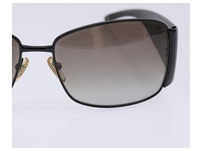 Occhiali da sole VERSACE in plastica nera Auth BA5372 Nero - vista 6