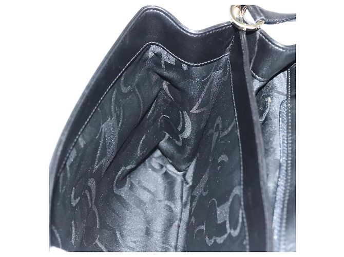 Borsa a Spalla Salvatore Ferragamo in Pelle Nera Oro Auth yk19470 Nero D'oro - vista 22