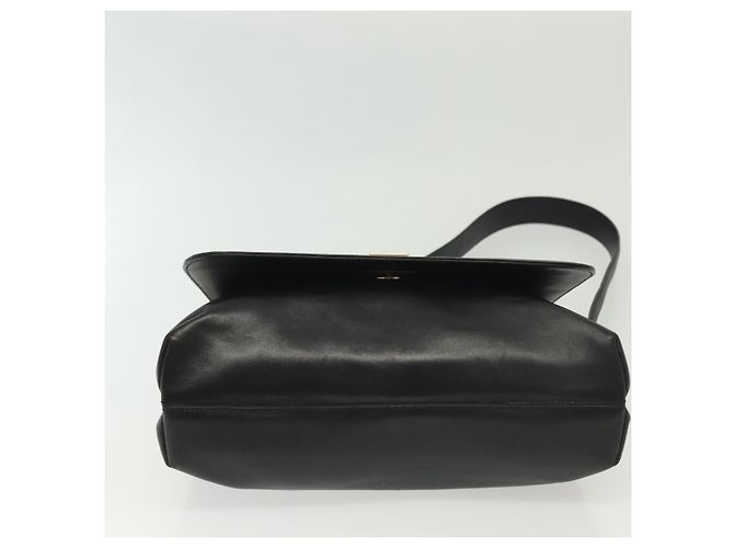 Borsa a Spalla Salvatore Ferragamo in Pelle Nera Oro Auth yk19470 Nero D'oro - vista 6