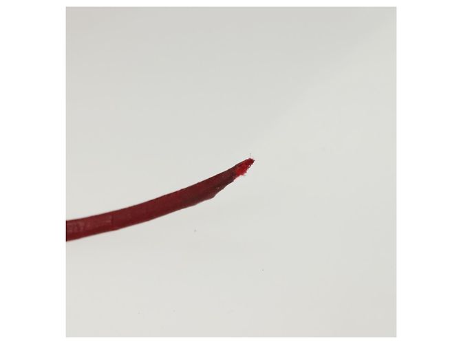 CHANEL Borsa a Spalla Matelassé in Pelle di Agnello Rossa Oro CC Auth bs29076 Rosso D'oro - vista 9