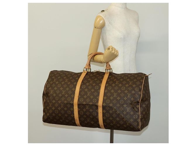 LOUIS VUITTON Borsa Boston Keepall 60 Monogram M41422 Auth LV ep10731 Monogramma - vista 21