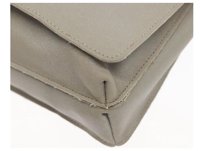 Borsa Sport Boston in Nylon Nero e Grigio CC Auth bs29290 CHANEL Marrone - vista 16