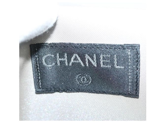 Borsa Sport Boston in Nylon Nero e Grigio CC Auth bs29290 CHANEL Marrone - vista 19