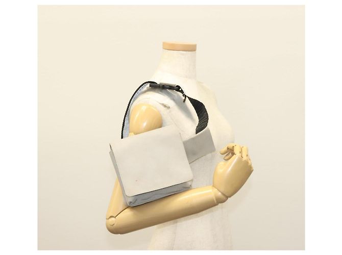 Borsa Sport Boston in Nylon Nero e Grigio CC Auth bs29290 CHANEL Marrone - vista 23