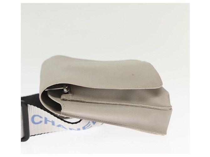 Borsa Sport Boston in Nylon Nero e Grigio CC Auth bs29290 CHANEL Marrone - vista 4
