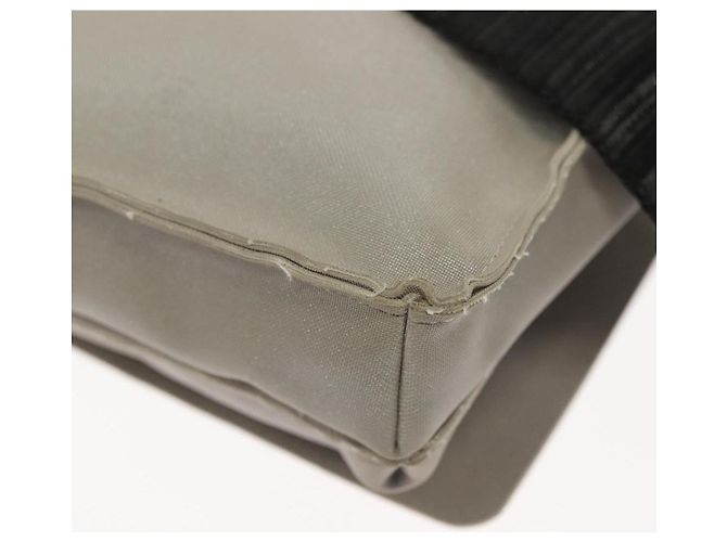 Borsa Sport Boston in Nylon Nero e Grigio CC Auth bs29290 CHANEL Marrone - vista 9