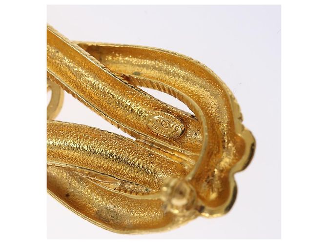 Spilla CHANEL metallo oro CC Auth bs29186 D'oro - vista 5