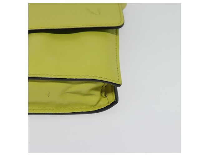 GUCCI Portafoglio a Spalla in Pelle Giallo Oro 369664 Auth bs29351 D'oro - vista 15