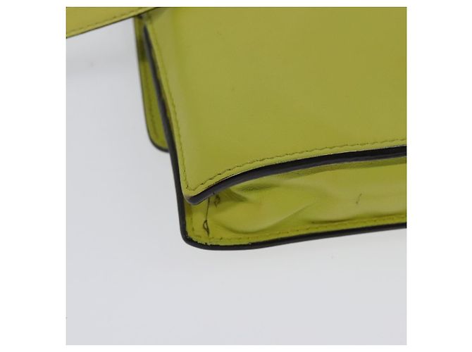 GUCCI Portafoglio a Spalla in Pelle Giallo Oro 369664 Auth bs29351 D'oro - vista 16