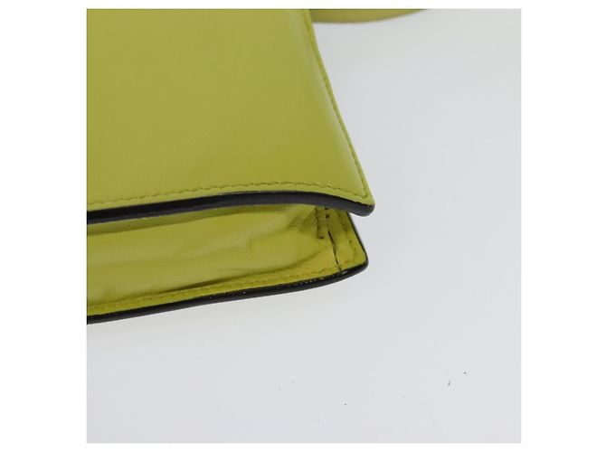 GUCCI Portafoglio a Spalla in Pelle Giallo Oro 369664 Auth bs29351 D'oro - vista 17