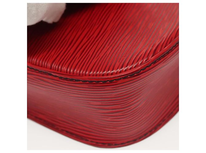 LOUIS VUITTON Epi Saint Cloud PM Shoulder Bag Red M52217 LV Auth gh693 - view 14