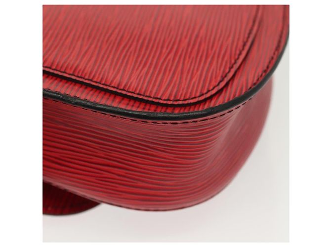 LOUIS VUITTON Epi Saint Cloud PM Shoulder Bag Red M52217 LV Auth gh693 - view 16