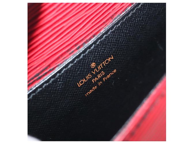 LOUIS VUITTON Epi Saint Cloud PM Shoulder Bag Red M52217 LV Auth gh693 - view 18