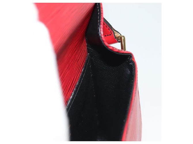 LOUIS VUITTON Epi Saint Cloud PM Shoulder Bag Red M52217 LV Auth gh693 - view 19