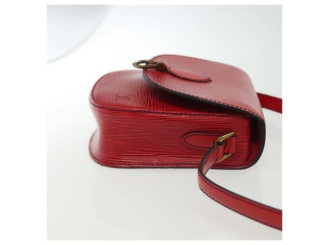 LOUIS VUITTON Epi Saint Cloud PM Shoulder Bag Red M52217 LV Auth gh693 - view 3