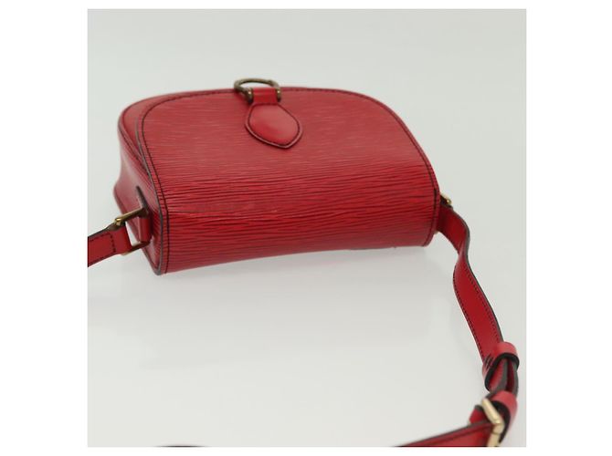 LOUIS VUITTON Epi Saint Cloud PM Shoulder Bag Red M52217 LV Auth gh693 - view 6