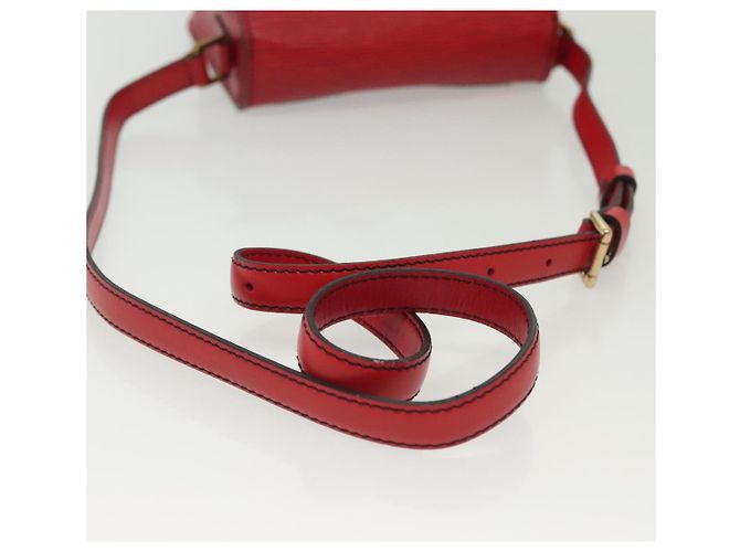 LOUIS VUITTON Epi Saint Cloud PM Shoulder Bag Red M52217 LV Auth gh693 - view 7