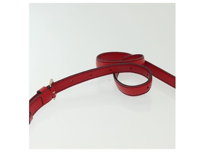 LOUIS VUITTON Epi Saint Cloud PM Shoulder Bag Red M52217 LV Auth gh693 - view 8