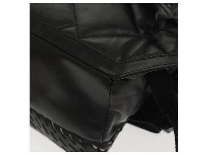 Autre Marque Borsa a vita in pelle nera Bottega Veneta Auth bs29314 Nero - vista 17