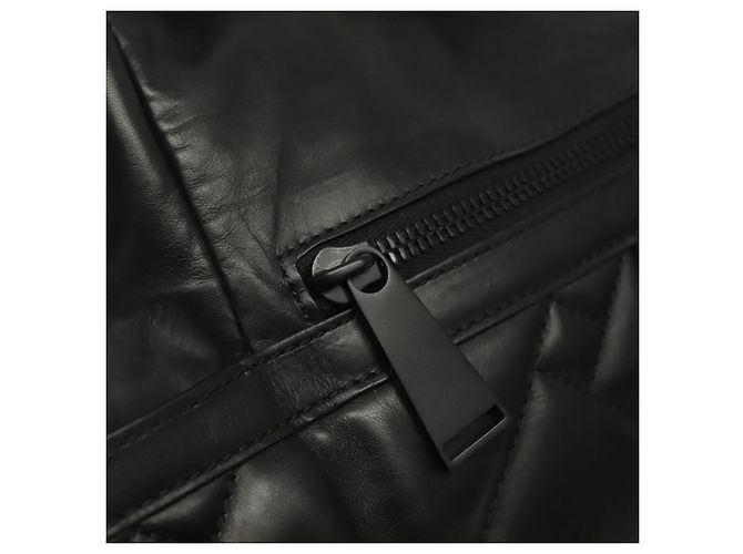 Autre Marque Borsa a vita in pelle nera Bottega Veneta Auth bs29314 Nero - vista 19