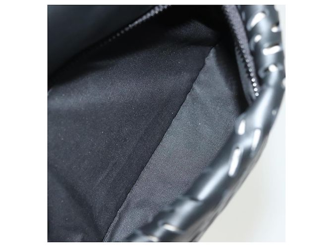 Autre Marque Borsa a vita in pelle nera Bottega Veneta Auth bs29314 Nero - vista 22