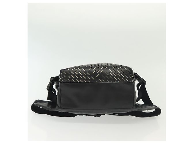 Autre Marque Borsa a vita in pelle nera Bottega Veneta Auth bs29314 Nero - vista 5