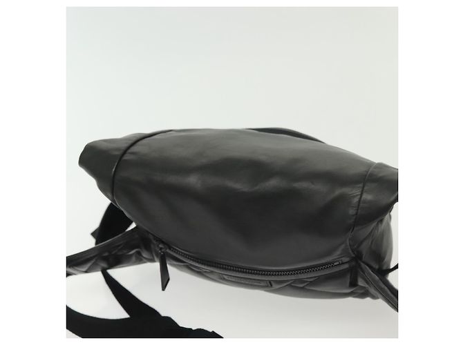 Autre Marque Borsa a vita in pelle nera Bottega Veneta Auth bs29314 Nero - vista 6