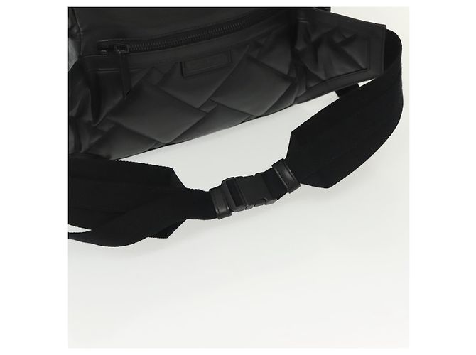 Autre Marque Borsa a vita in pelle nera Bottega Veneta Auth bs29314 Nero - vista 7