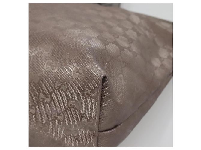 GUCCI GG Implementation Tote Bag PVC Pink Silber 211137 Auth bs29066 - Ansicht 15