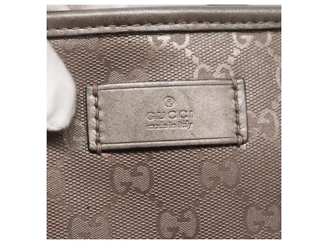 GUCCI GG Implementation Tote Bag PVC Pink Silber 211137 Auth bs29066 - Ansicht 17