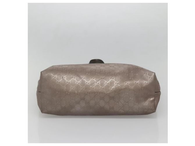 GUCCI GG Implementation Tote Bag PVC Pink Silber 211137 Auth bs29066 - Ansicht 5