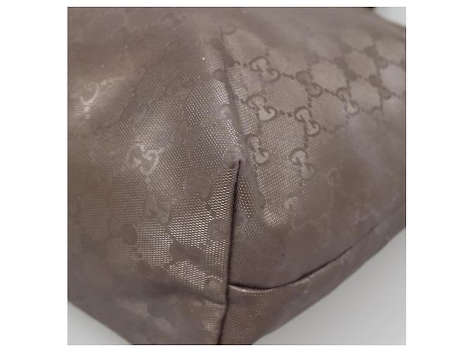GUCCI GG Implementation Tote Bag PVC Pink Silber 211137 Auth bs29066 - Ansicht 9